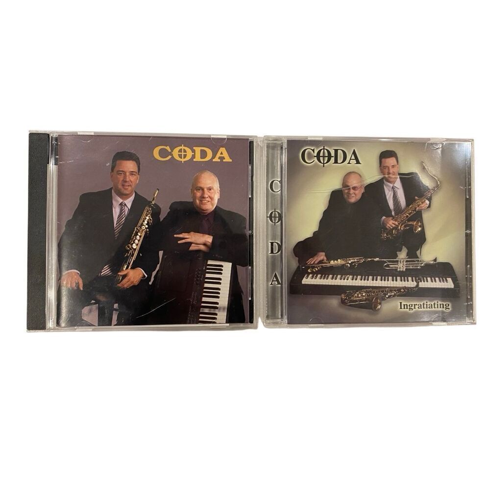 Lot of 2 Coda Plateau of Dreams Ingratiating CD Jazz Instrumental Vintage